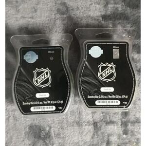Scentsy NHL Fresh Ice Bar Lot of 2 NEW